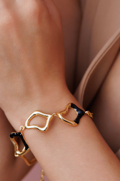 Noir Entwine Bracelet