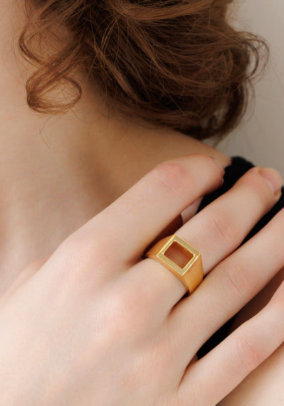 Oval Box Ring