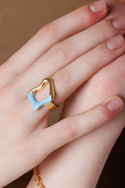 Azure Charm Ring