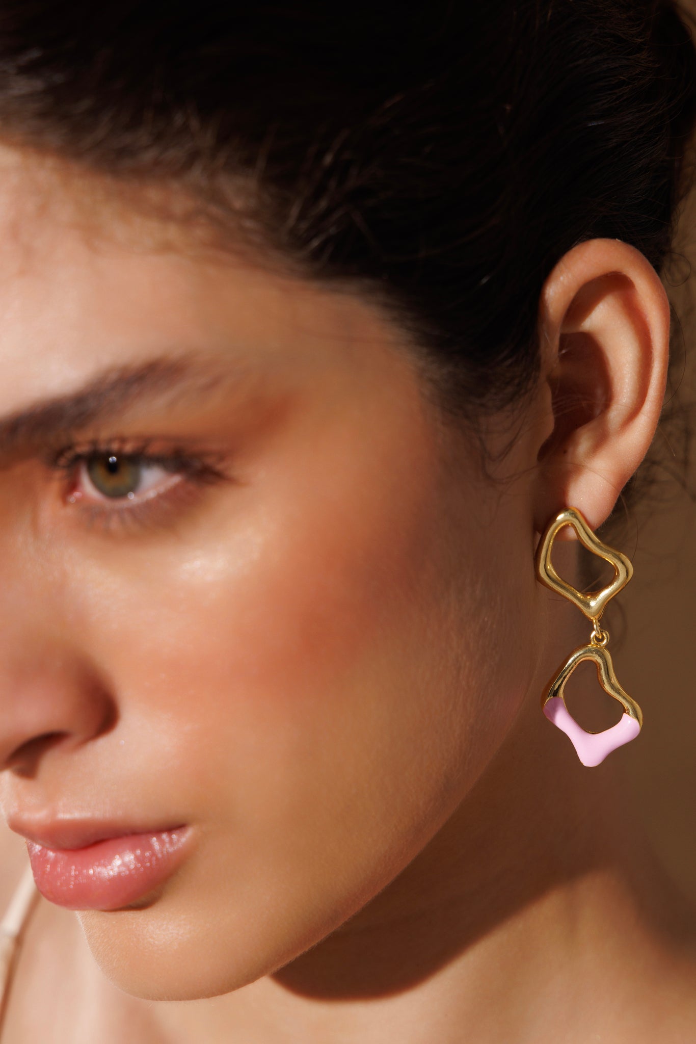 Belle Rose Drop Earring