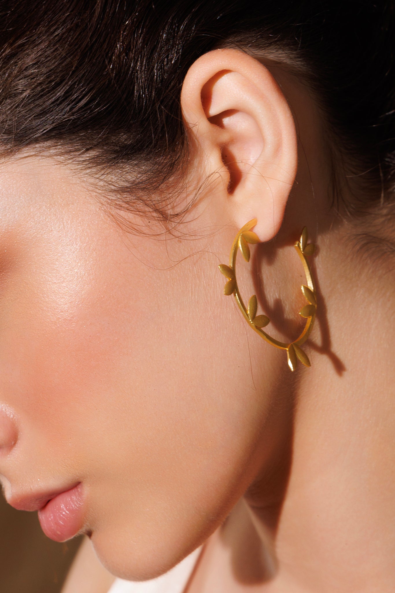 Leaf Twirl Earrings