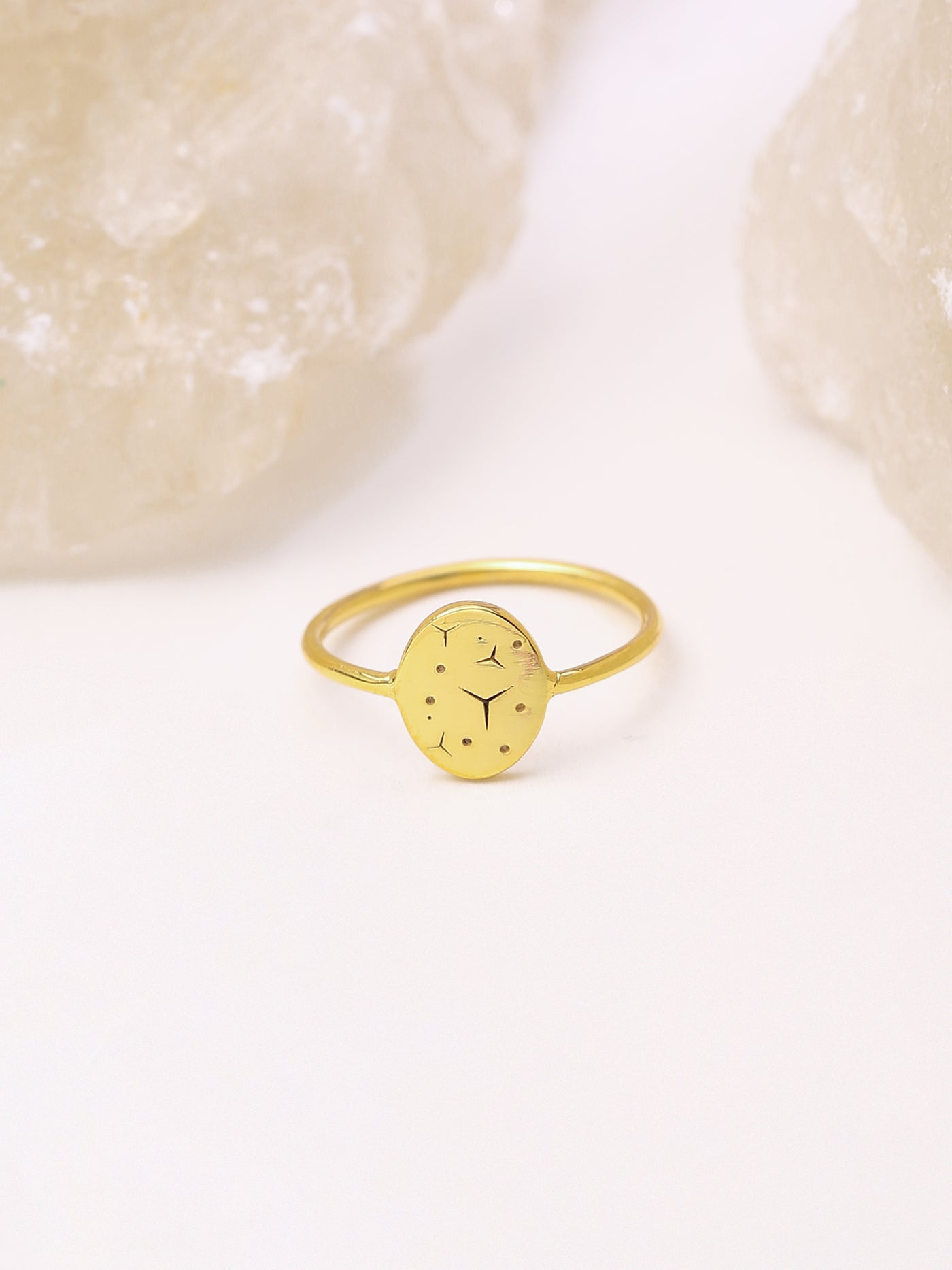 Oval Minimalist Ring