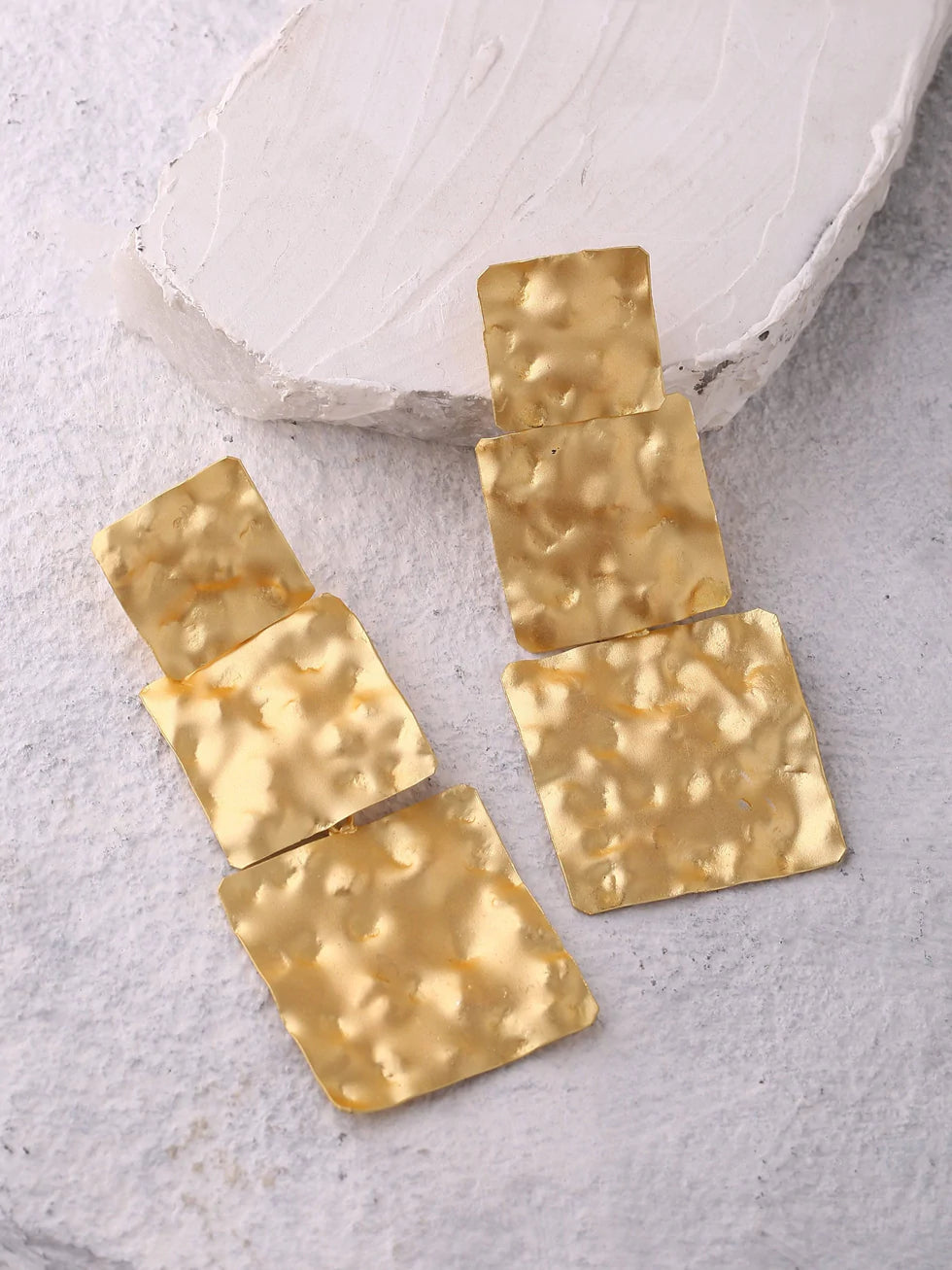 Belle Chokor Hammered Earrings