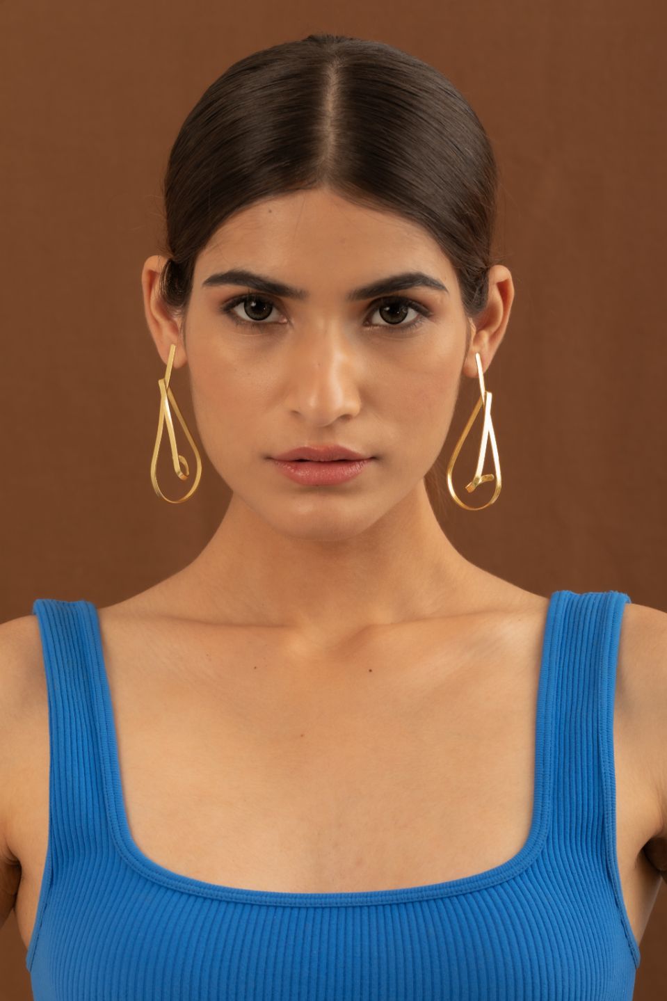 Belle Textured Irregular Earrings