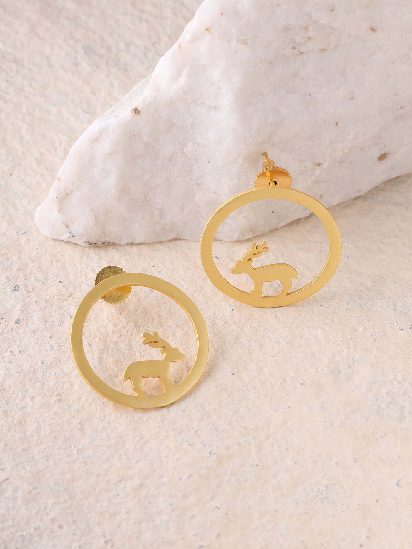 Belle Animal Collection Deer Earrings