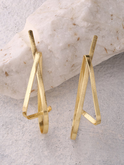 Belle Textured Irregular Earrings