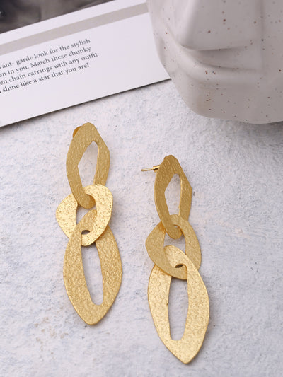 Belle Interlocked Hoops Earrings