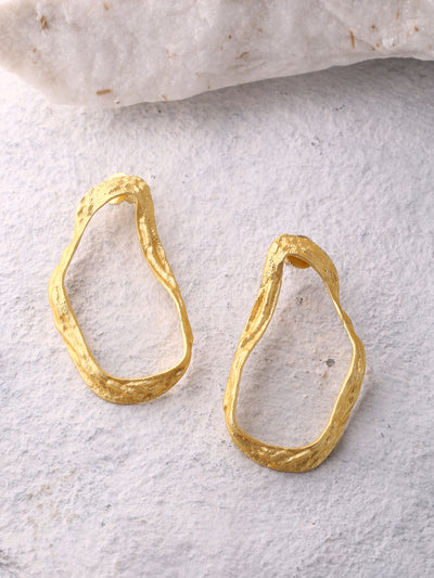 Belle Irregular Hoop Earrings