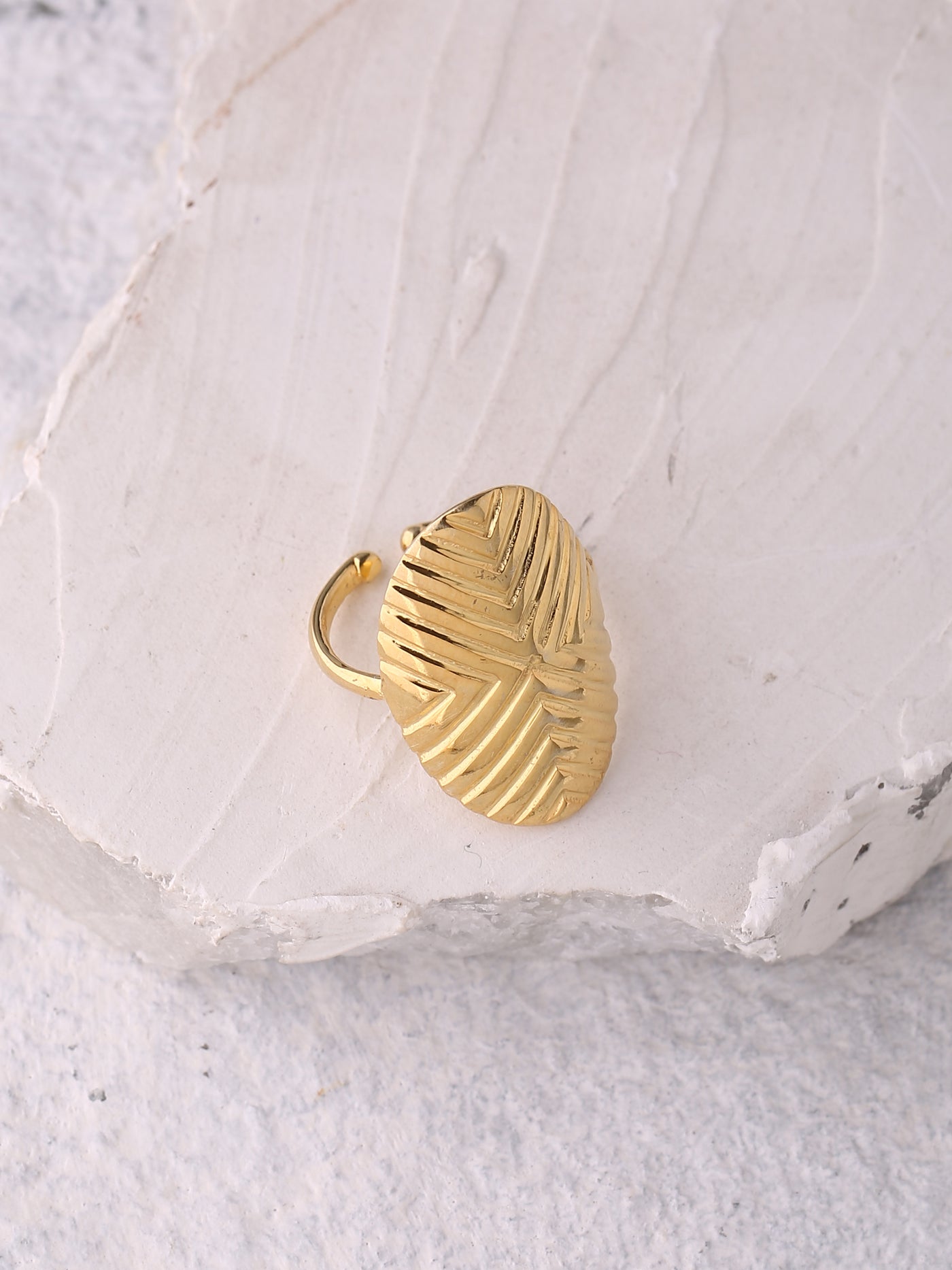 Belle Kalkan Textured Ring